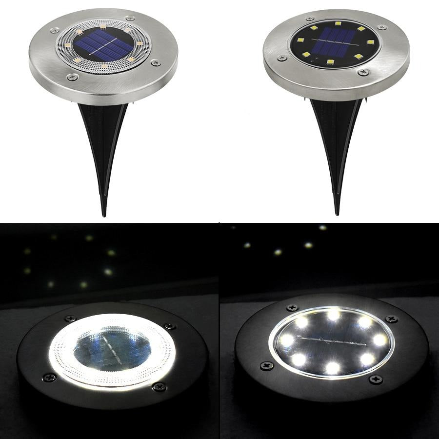 LED-Solar-Gartenwegleuchte