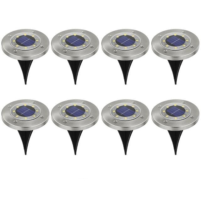 LED-Solar-Gartenwegleuchte