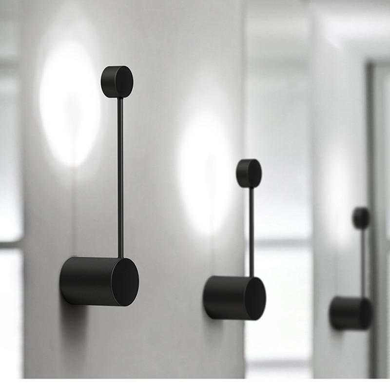 Cyrus - Minimalistische Runde Art-Deco LED-Wandlampe