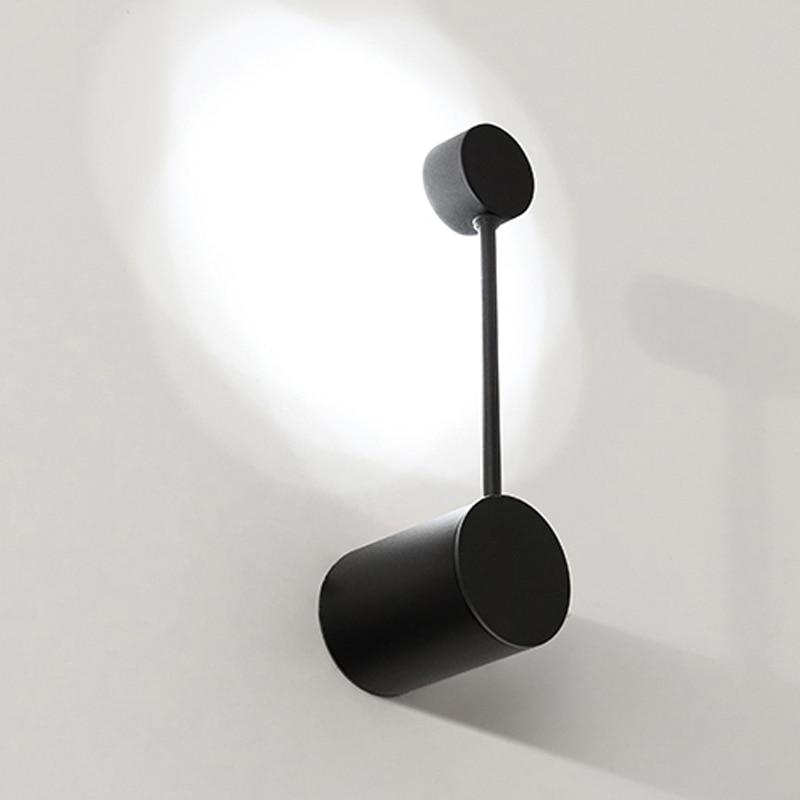 Cyrus - Minimalistische Runde Art-Deco LED-Wandlampe