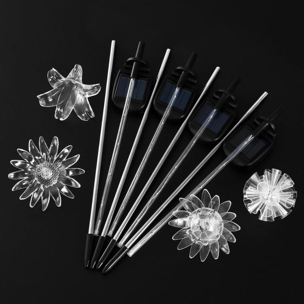 LED-Blumen-Gartenlichter