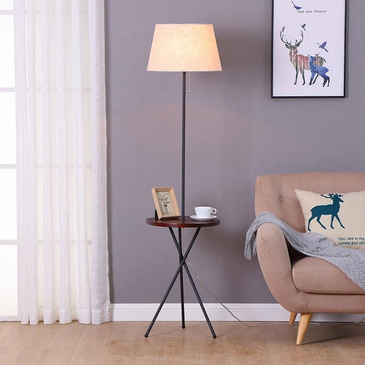 Lance - Moderner Nordischer Beistelltisch & Lampe